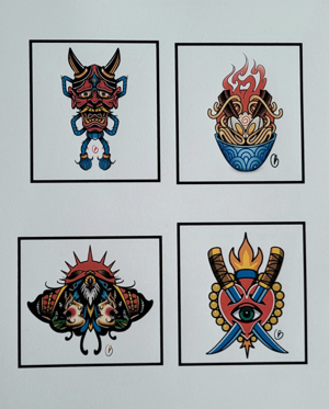 4 Prints