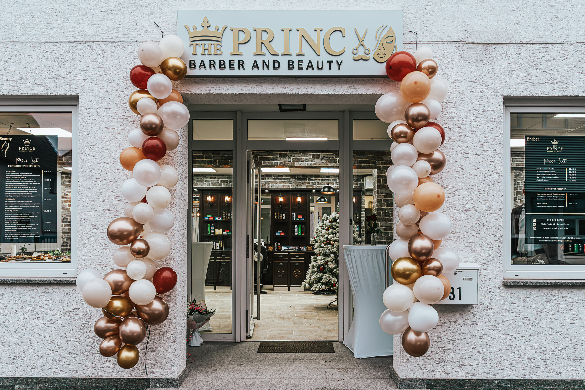 The Prince Barber and Beauty