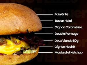 DOUBLE SMASH BACON HALAL